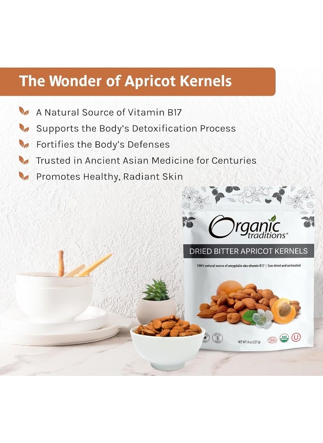 Organic Traditions Bitter Apricot-8oz