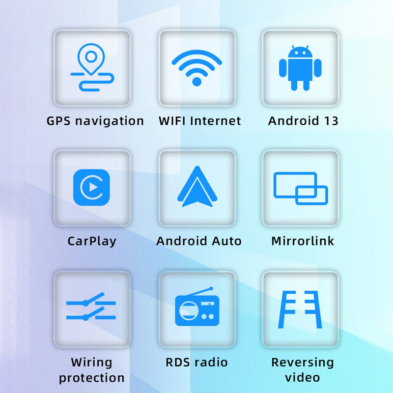 9.7 بوصة شاشة عمودية لـ Carplay اللاسلكي عبرetooth نظام تنقل سيارات بلاسلكي مزود بالتوجيه في الوقت الفعل آلة متكاملة جهاز تشغيل ملخصات السيارات المتصل بالهاتف المحمول - Image 3