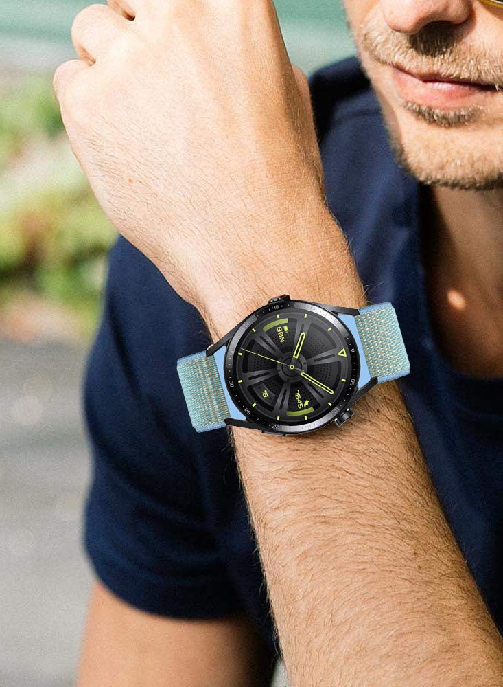 Perfii مجموعة من 3 أحزمة ساعة متوافقة مع جميع أجهزة Samsung وHuawei وAmazfit وFitbit وHonor بحجم حزام 22 مم - Image 2