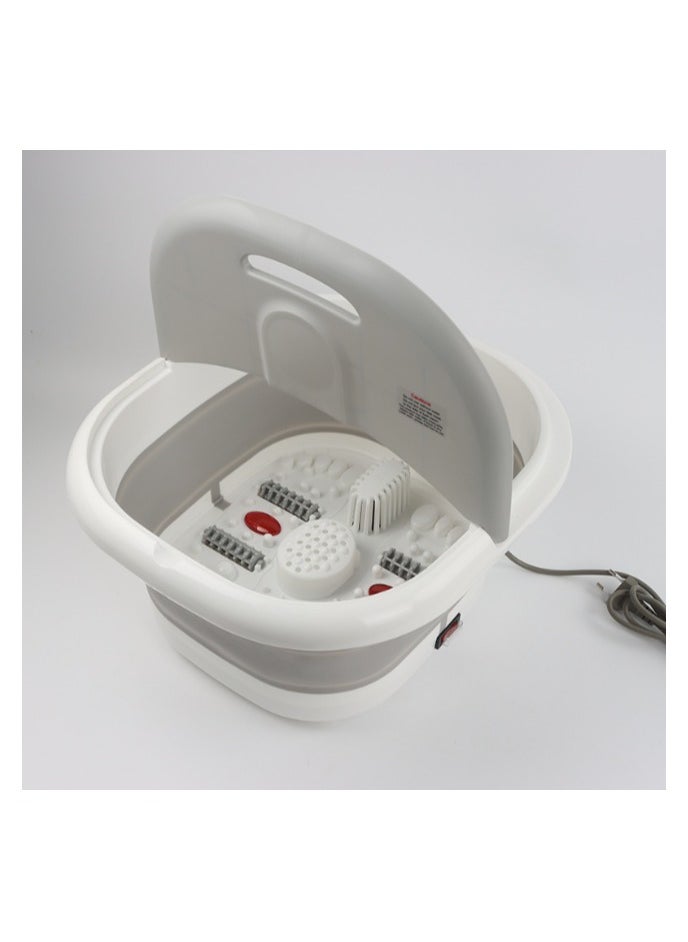 KINGMAZI Electric Footbath Massager With Temperature Control Vibration And Bubble Jet，Foot Spa Bath Massager Machine  - Image 1