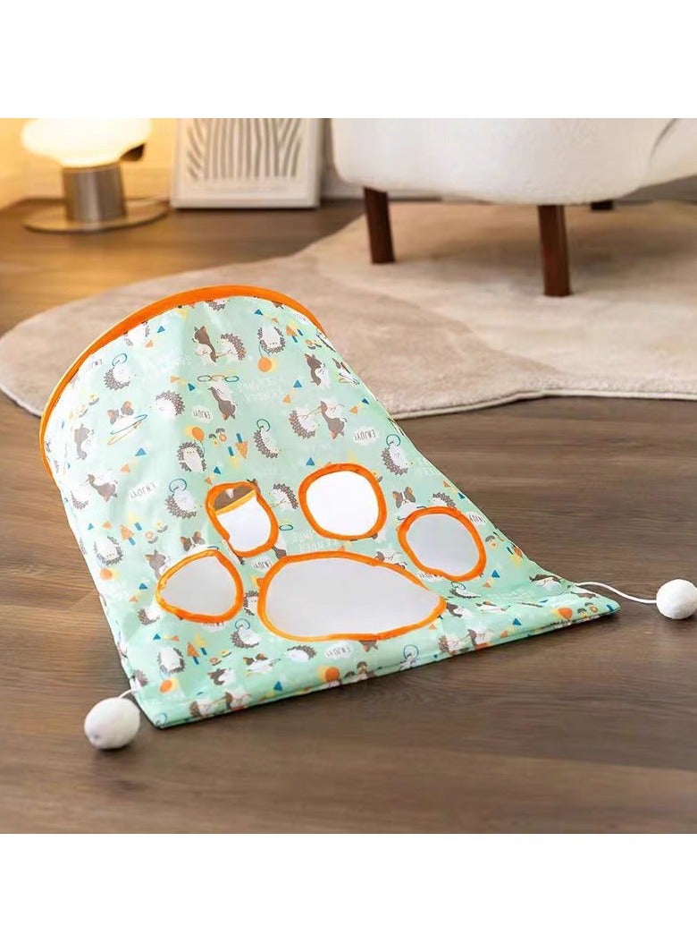 Cat Tunnel Bags with Crinkly Paper – Cats' Self-Entertainment Boredom-Relief Energy-Burning Gadget - Image 3