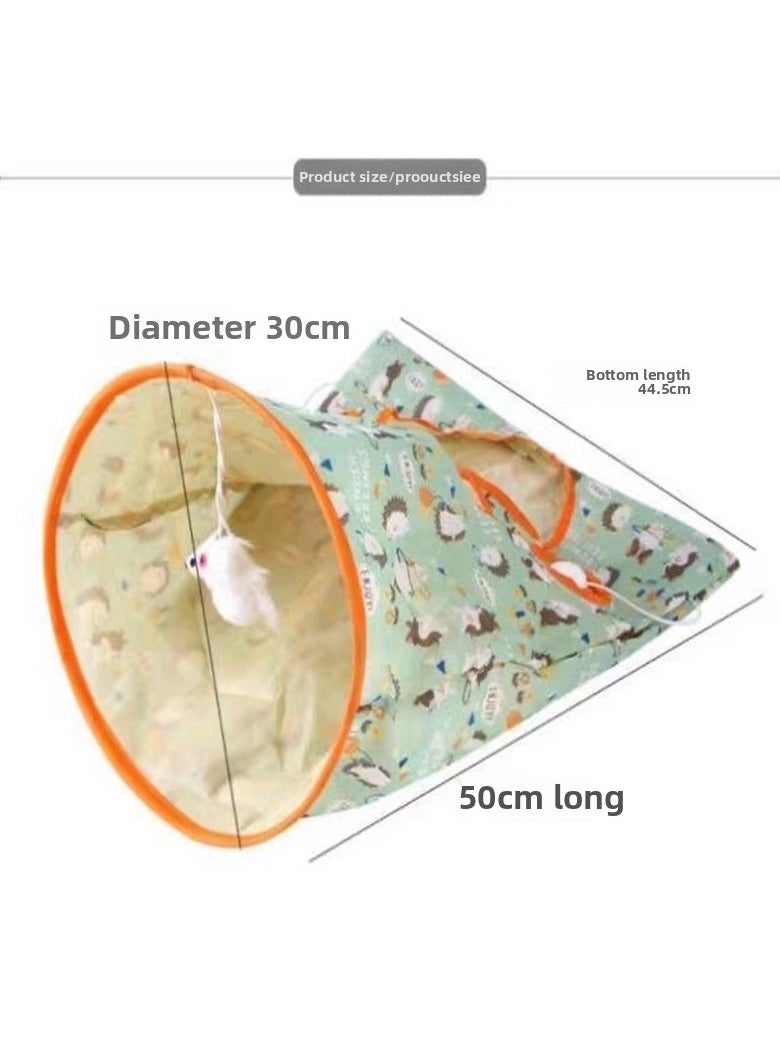 Cat Tunnel Bags with Crinkly Paper – Cats' Self-Entertainment Boredom-Relief Energy-Burning Gadget - Image 4