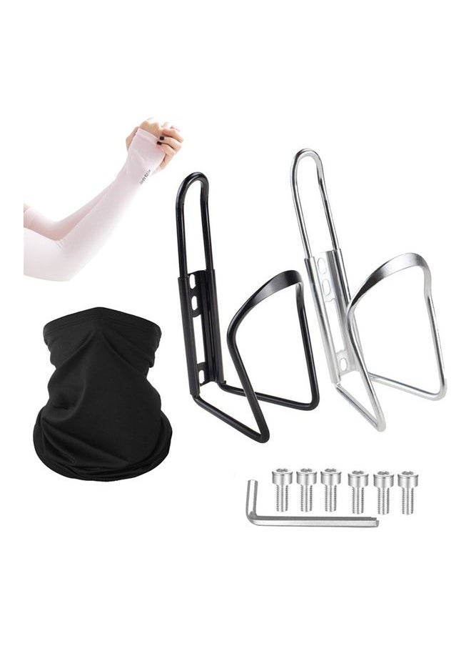NIBEMINENT - 2-Piece Bicycle Water Bottle Holder Cage - Image 1