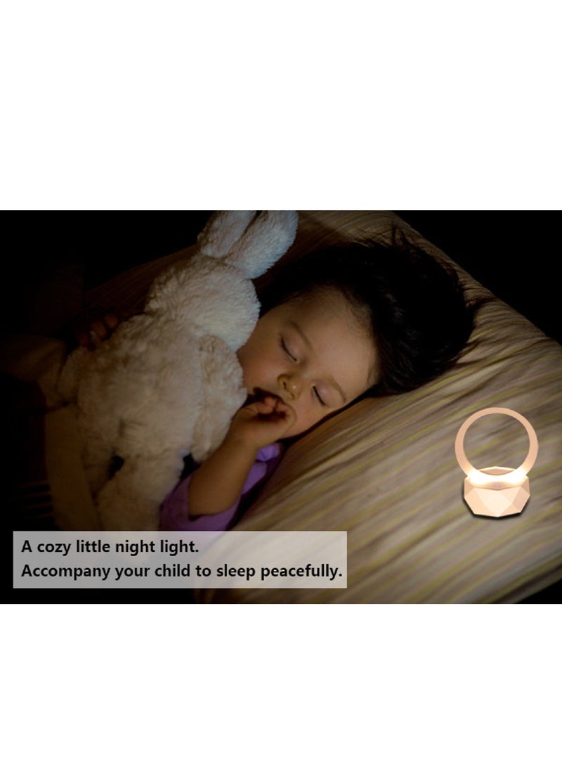 Bluetooth Speaker Night Light 3 Light Mode Portable Table Lamp Dimming Rgb Multi color Changing Night Light for Girls Boys