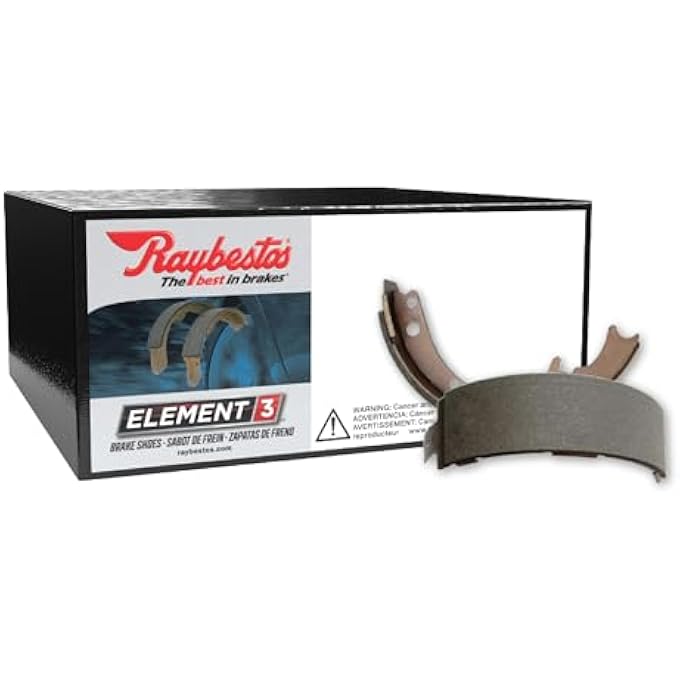 rayihni Raybestos 569PG Professional Grade Drum Brake Shoe Set - Image 1