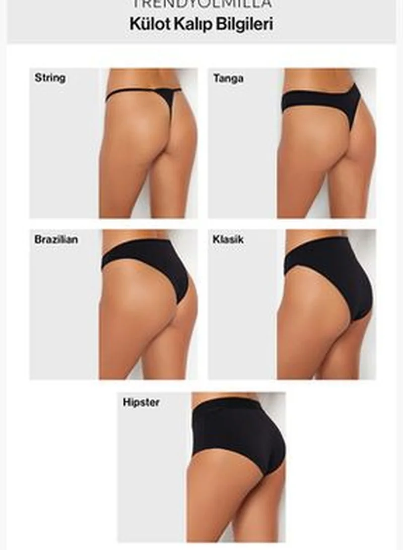 trendyol 3-Pack Red Christmas Brazilian Briefs THMAW24KU00015