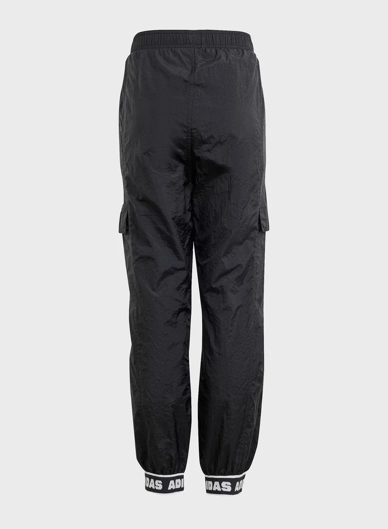 Adidas Kids Woven Cargo Pants