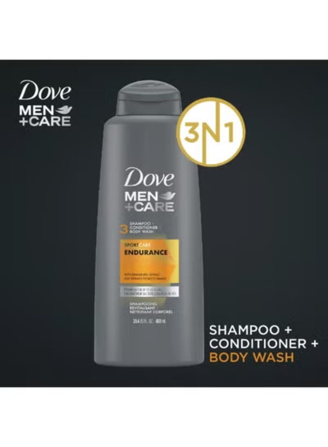 Men+Care Sport Care 3 in 1 Endurance Shampoo 603 ML