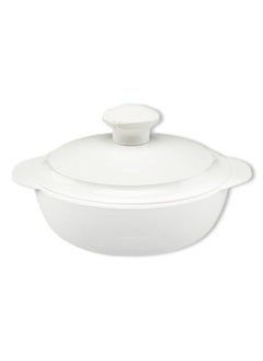 Generic "Buddy" Soup and Soup Bowl with Melamine Lid White, Durable, Break-resistant and Dishwasher Safe Multiple 