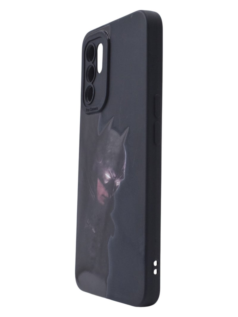 Batman Plastic Back Cover For Oppo Reno 6 4G - Multicolour - Image 3