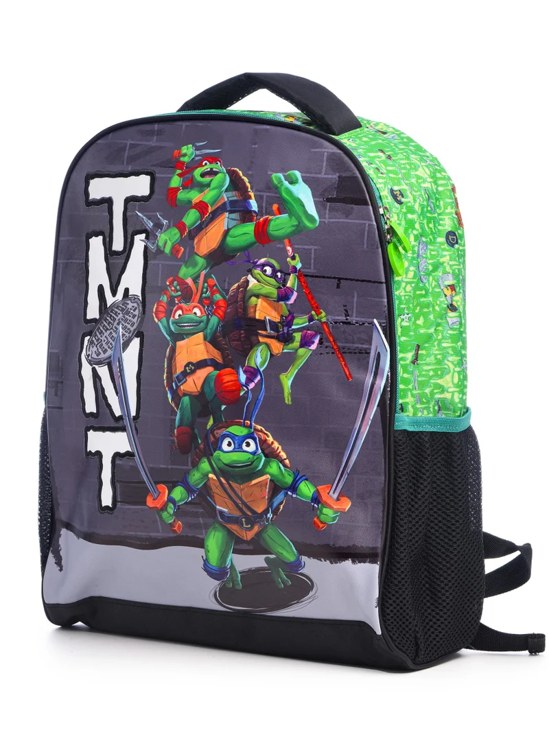 Ninja Turtles School Bag Backpack with Lunch Bag and Pencil Case