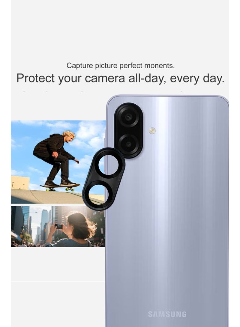 لجهاز سامسونج جالكسي A07 - حزمة 2 في 1 واقي شاشة زجاجي عام وواقي عدسة الكاميرا - Image 4