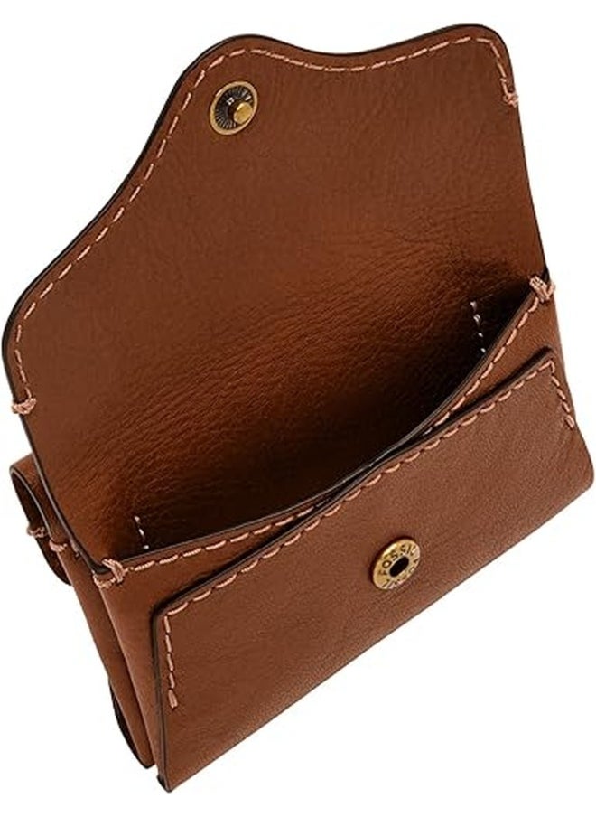 FOSSIL Fossil Women's Heritage Leather Card Case Wallet for Women  - Image 1