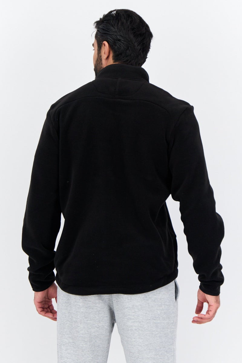 PUMA Men Sportswear Fit Full Zip Outdoor Sweatshirts, Black  - Image 3