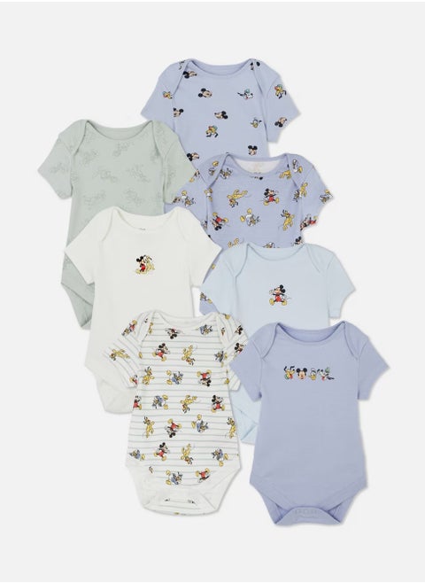 7pk Disney's Mickey Mouse & Friends Bodysuits