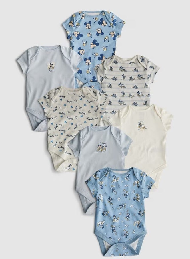 7pk Disney's Mickey Mouse & Friends Bodysuits