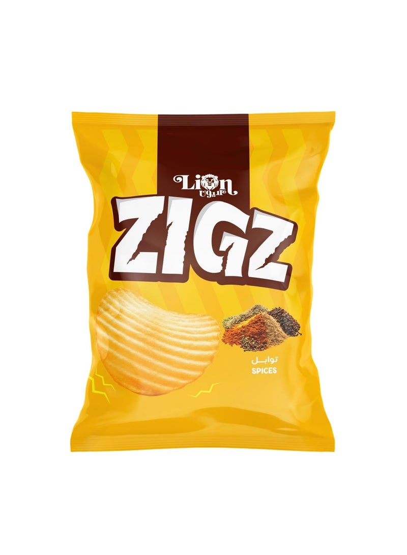 بطاطس زيجز توابل مشكلة 55جم