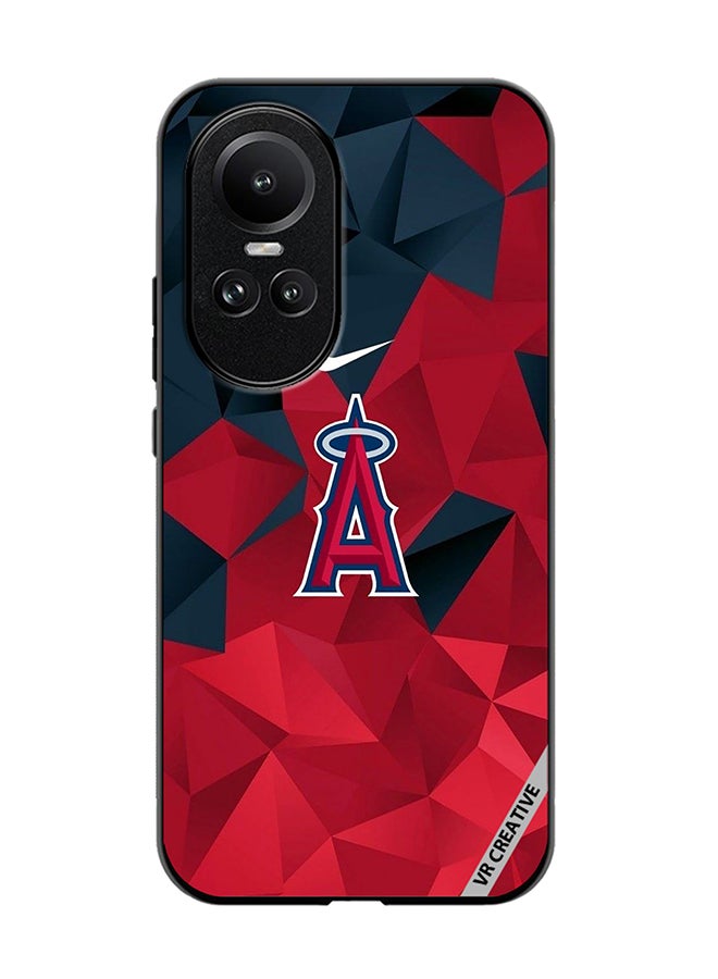 VR CREATIVE Protective Case Cover For Oppo Reno 10 Los Angeles Design Multicolour - Image 1