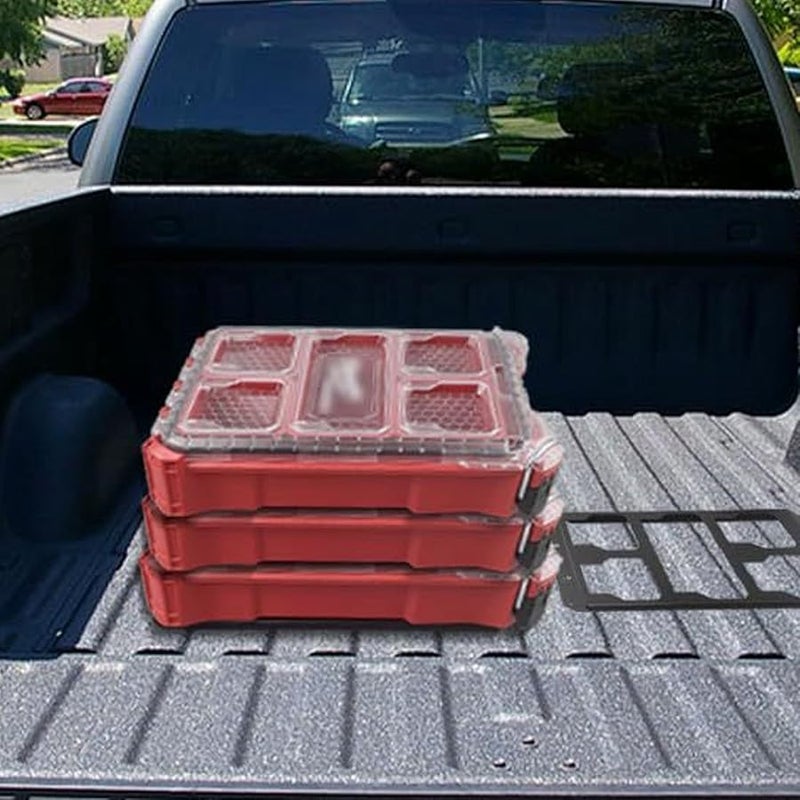 Aluminum Alloy Folding Mount For Toolbox Side Storage Rails No Drilling Required Wall Or Floor Mount - Image 3