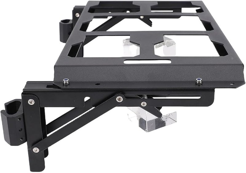Aluminum Alloy Folding Mount For Toolbox Side Storage Rails No Drilling Required Wall Or Floor Mount - Image 1