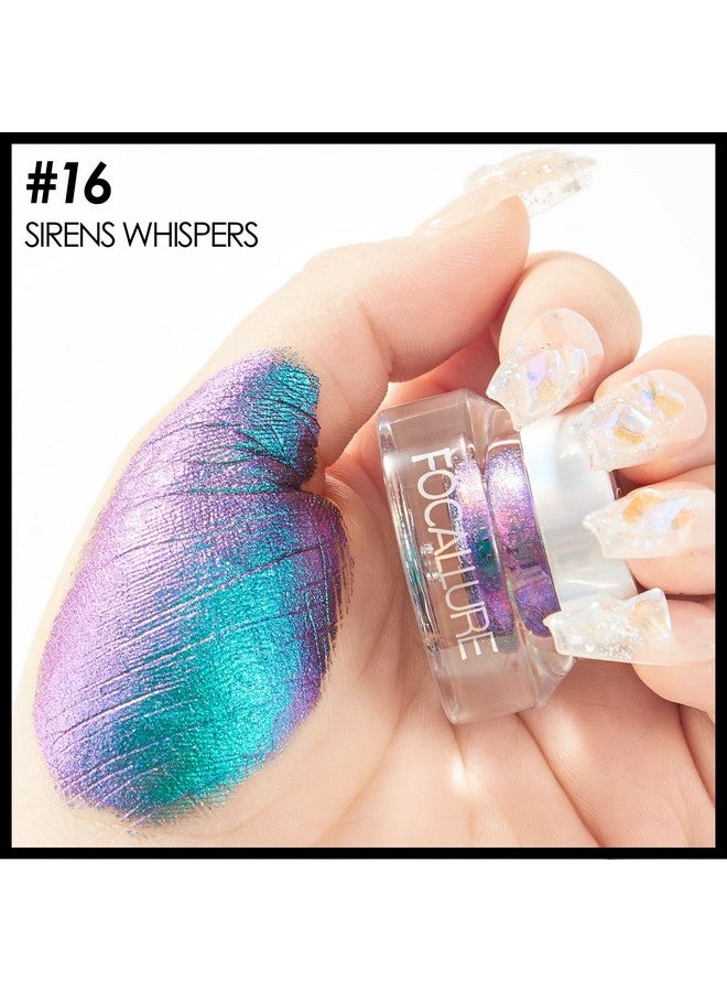 FOCALLURE Chameleon Cream Eyeshadowintense Color Shifting Creamy Eye Shadowshighly Pigmented Metallicshimmermulti Reflective Finishessirens Whispers - Image 4