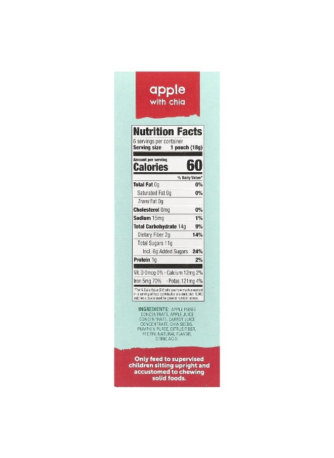 Beech-Nut Beech-Nut, Fruti Bites with Hidden Veggies, Variety Pack, 12 Packs, 0.63 oz (18 g) Each  - Image 2
