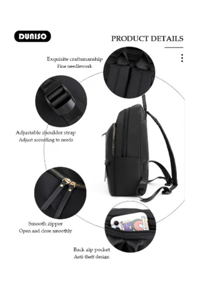 DUNISO New Women’s Minimalist Backpack | Sleek Design, Ideal for Daily Commute - Image 2