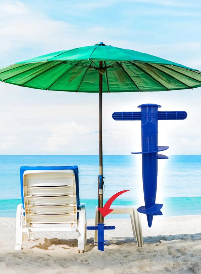 Fishing Parasol Multifunctional Plastic Foot Insert Outdoor Sun Umbrella Beach Base Fixed Umbrella Insert - Image 1