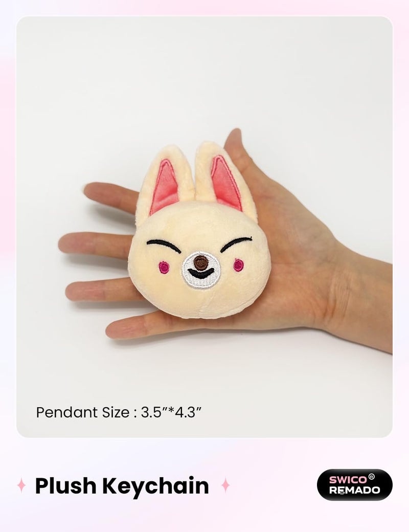Swico Remado Keychains Cute Cartoon Animal Keyring Car Key Pendant Women Backpack Handbag Wallet Pendants Decoration - Image 2
