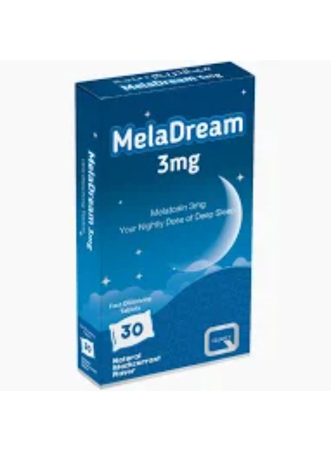 MELADREAM 3MG CHEWABLE TABLET 30S