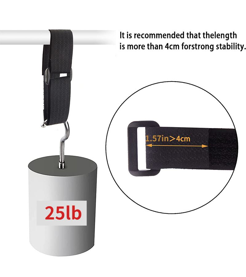 32.8ft Reusable Nylon Hook Loop Cable Tie With Self-Adhesive Buckle For Storage - Image 3