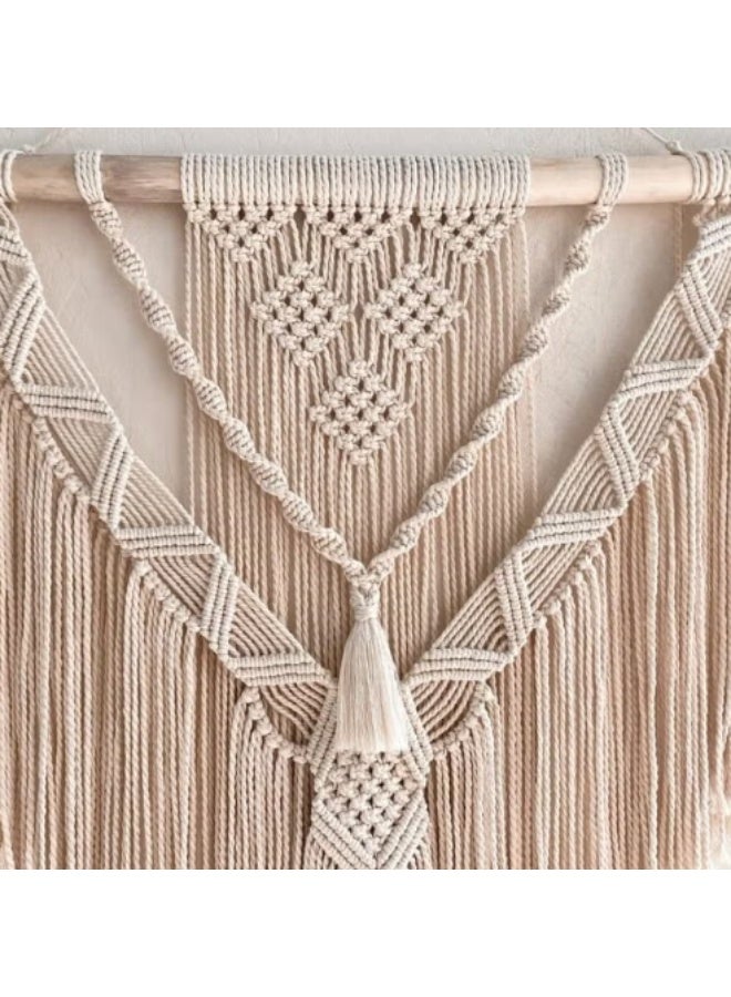 انتيكيانو نمط تعليق حائط مكرامية مصنوع يدويًا 80X80 - Image 3