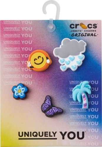 Crocs 5-Pack Nature Shoe Charms | Jibbitz, Chill Summer, One Size - Image 3