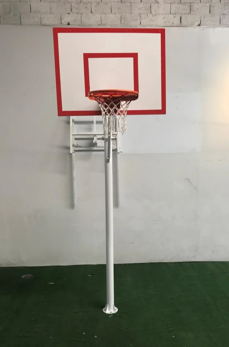adelinspor Standard Basketball Hoop Spring Hoop 90*120 Fiber Board