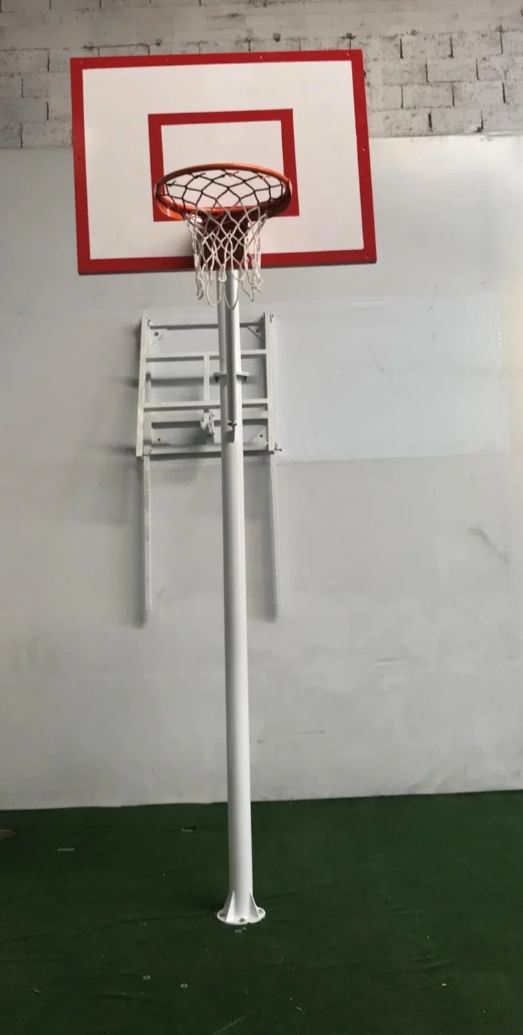 adelinspor Standard Basketball Hoop Spring Hoop 90*120 Fiber Board