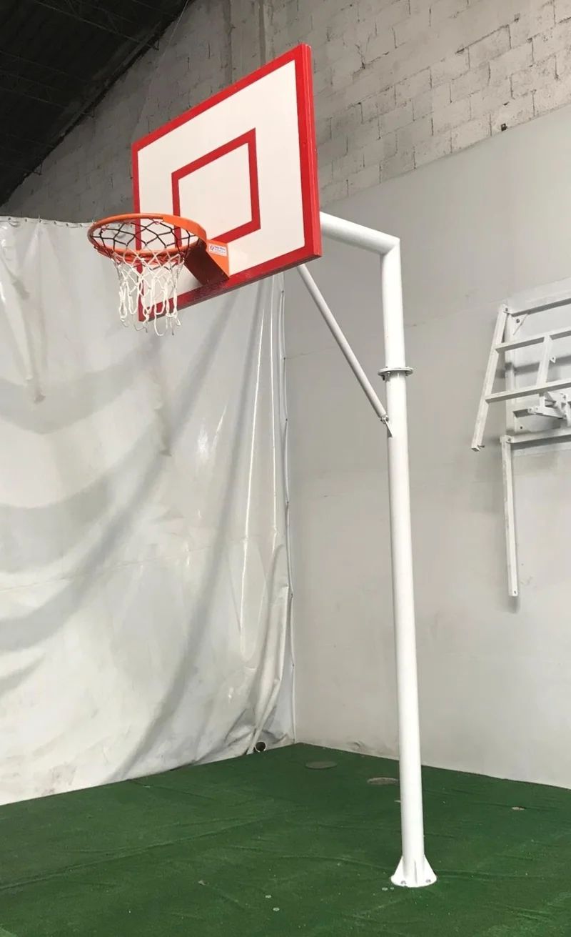 adelinspor Standard Basketball Hoop Spring Hoop 90*120 Fiber Board