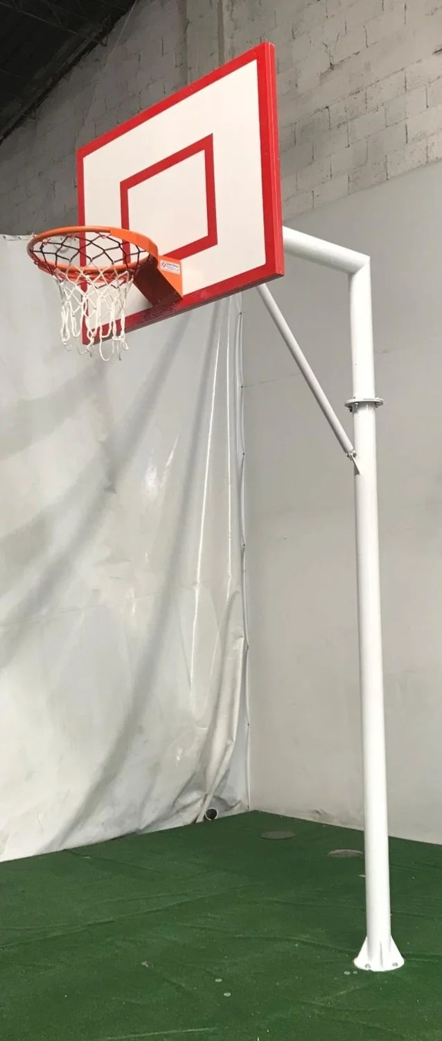 adelinspor Standard Basketball Hoop Spring Hoop 90*120 Fiber Board