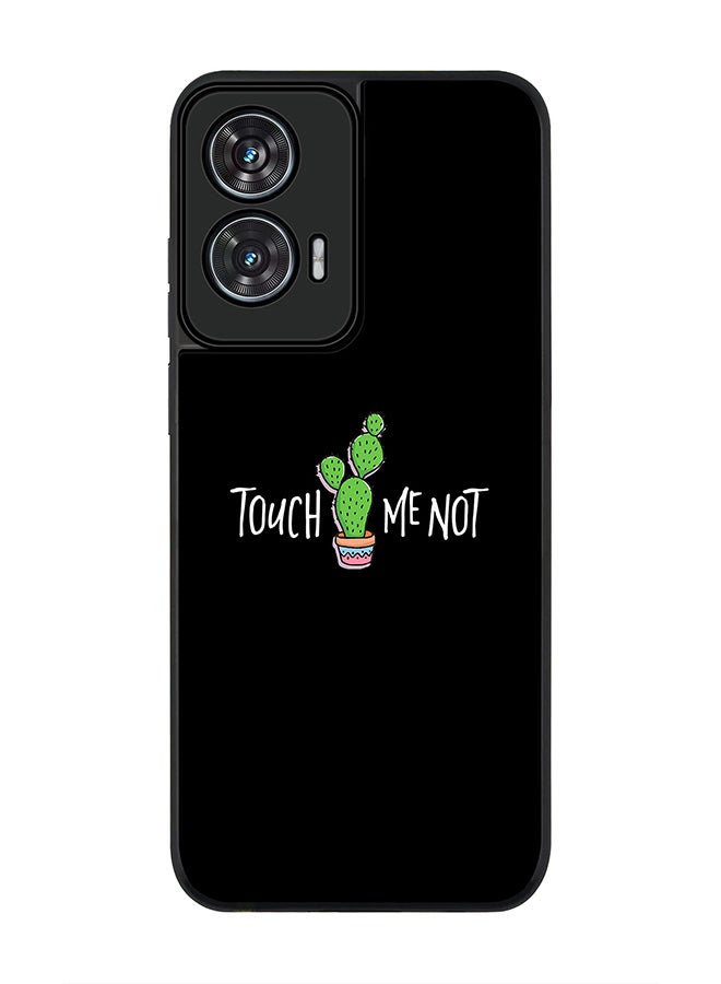Stylizedd For Motorola Edge 50 Fusion 5G Case,Slim fit Camera Protection, Shockproof Thin Phone cover  - Touch me not - Image 1