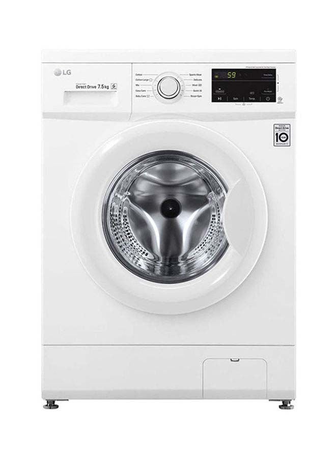 LG Fully Automatic Front Loading Washing Machine 7kg 7 kg 110 W FH2J3QDNP0 White - Image 1