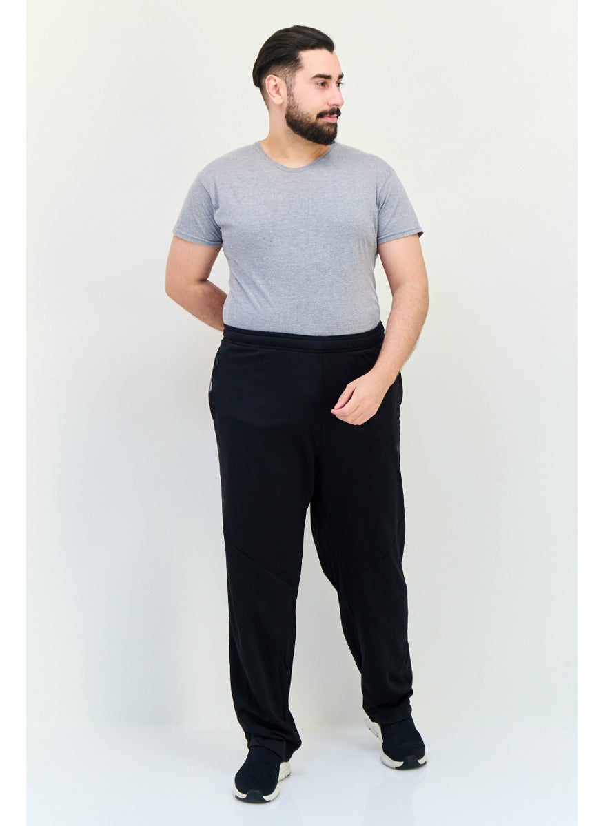 Adidas Men Sportswear Fit Outdoor Sweatpants, Black  - Image 4