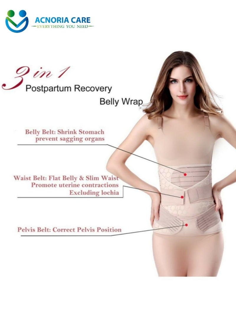 ACNORIA CARE - 3-In-1 Postpartum Support Corset To Support The Abdomen Waist- Size L - Image 1