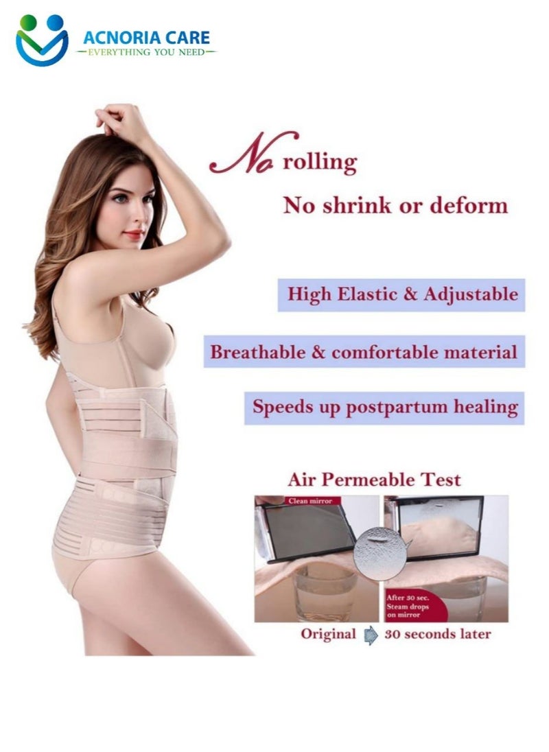 ACNORIA CARE - 3-In-1 Postpartum Support Corset To Support The Abdomen Waist- Size L - Image 1
