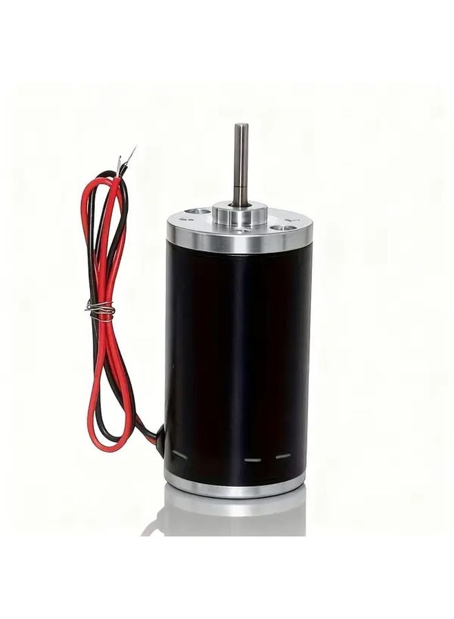 12V 6000 RPM Permanent Magnet DC High Power Micro Motor For DIY Robotics - Image 1