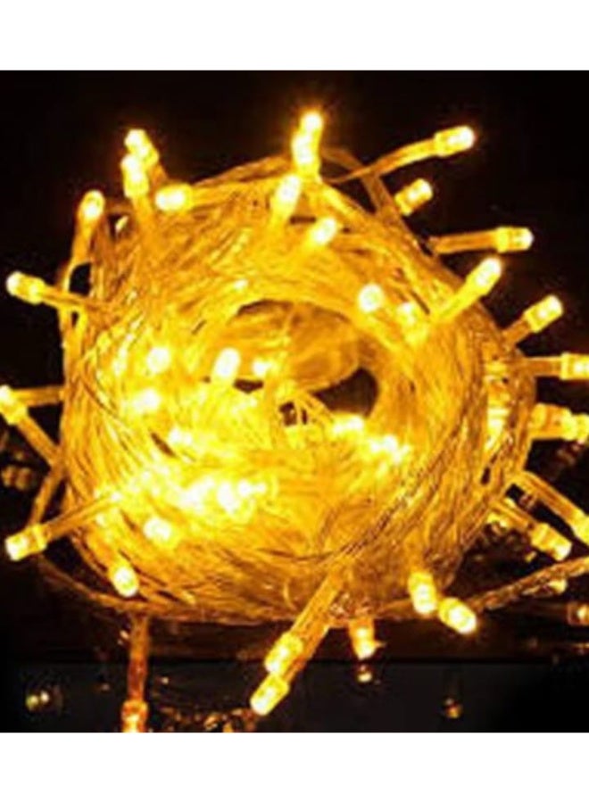 أضواء زينة شجرة عيد الميلاد، أضواء الحفلات، طول 10 أمتار - 100 مصباح LED - Image 1