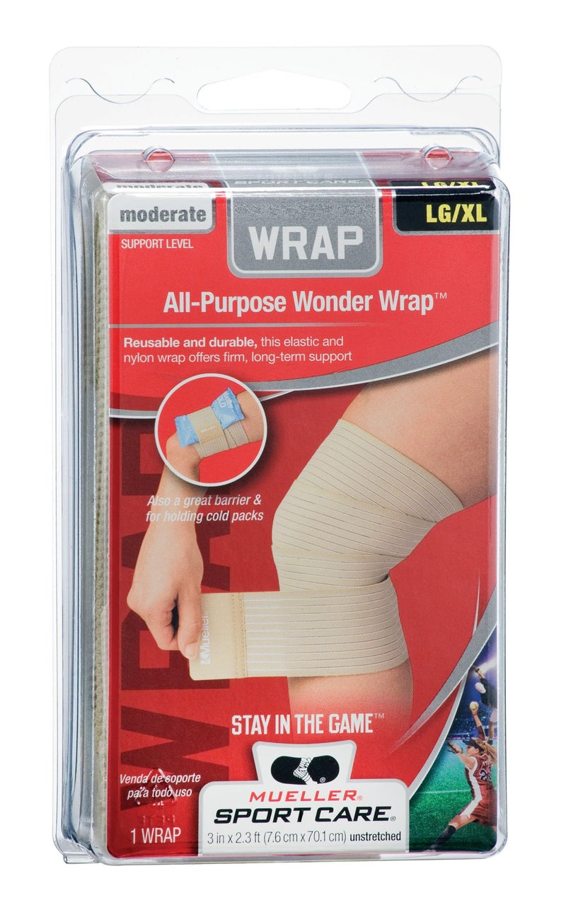 Mueller Beige Elasticated Wonder Wrap - L/XL - Image 3