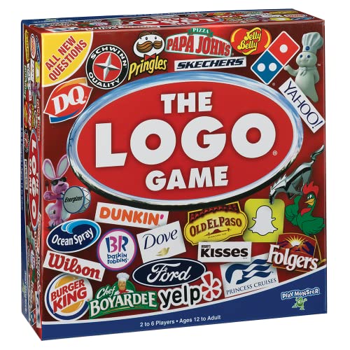 PlayMonster The Logo Game - The Game of Things You Know and Love! - Fun Party Game - Ages 12+ - 2-6 Players - Image 1