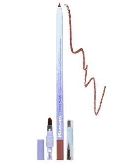 Kosas Kosas Hotliner Precise Contouring Lip Liner with Hyaluronic Acid - Infinite - Warm Pinky Brown 0.02 oz  - Image 1