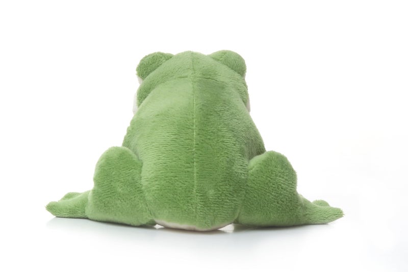 TAMMYFLYFLY Cute Realistic Green Frog Plush Toy Green Frog Stuffed Animal Lifelike Animal Doll 15cm - Image 4