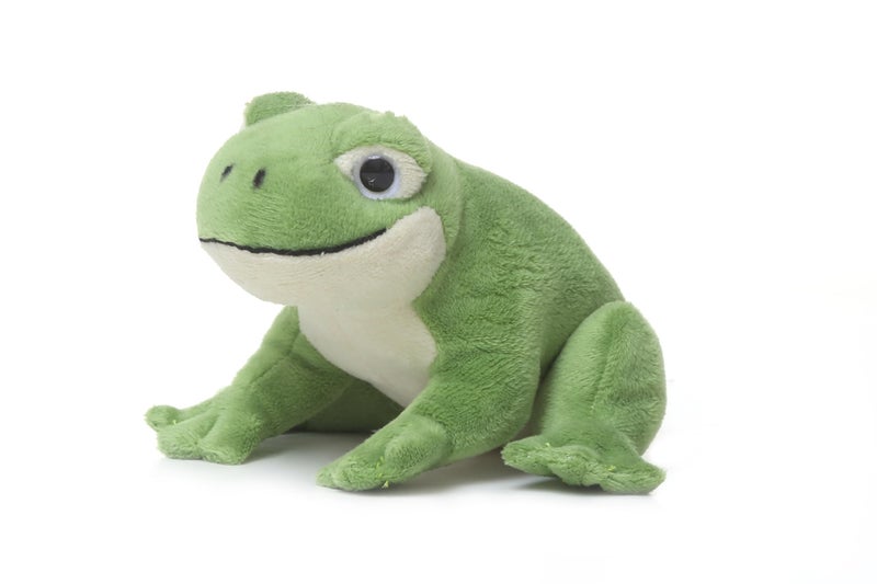 TAMMYFLYFLY Cute Realistic Green Frog Plush Toy Green Frog Stuffed Animal Lifelike Animal Doll 15cm - Image 5