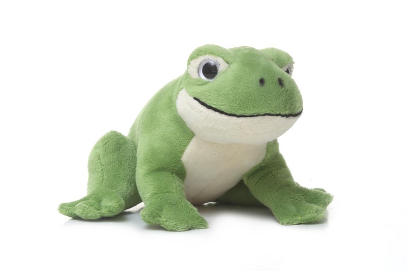 TAMMYFLYFLY Cute Realistic Green Frog Plush Toy Green Frog Stuffed Animal Lifelike Animal Doll 15cm - Image 2